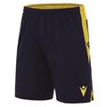 Tempel Match Day Short NAV/YEL XL Teknisk kampshorts - Unisex