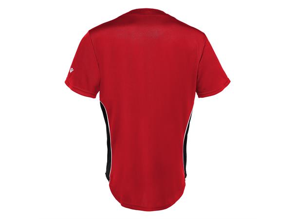 Defender Baseball Jersey RED/BLK M Enkel baseballdrakt 