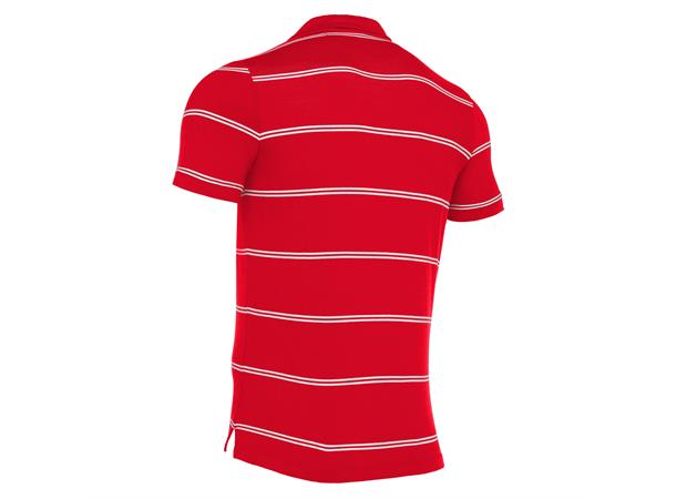 Flamenco Polo RED/WHT 3XS Poloskjorte til herre 