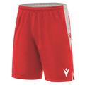 Tempel Match Day Short RED/WHT XL Teknisk kampshorts - Unisex