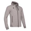 Zither Full Zip Hoody GRY M Hettejakke i myk bomullsmiks