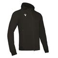 Zither Full Zip Hoody BLK L Hettejakke i myk bomullsmiks