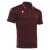 Draco Hero Polo CRD/WHT 4XL Poloskjorte i elastisk stoff 