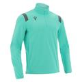 Gange 1/4 Zip Top TRQ/GRY 5XL Teknisk treningsgenser - Unisex