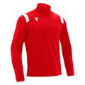 Gange 1/4 Zip Top RED/WHT 3XL Teknisk treningsgenser - Unisex