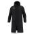 Turvey Long Bench Jacket BLK 5XL Coachjakke - ekstra lang 