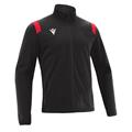 Fujin Full Zip Top BLK/RED XS Lett treningsjakke