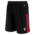 Skara Short BLK/RED S Teknisk shorts i ECO-tekstil - Unisex