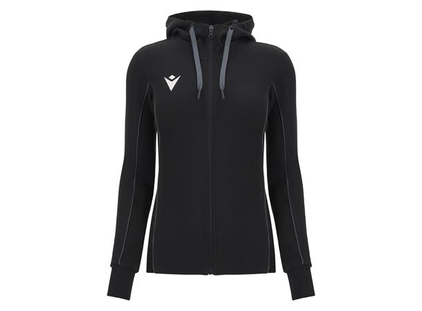 Bass Eco Hooded Jacket W BLK 3XL Hettejakke i Ecotekstil til dame 