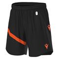 Shen Eco Match Day Shorts BLK/ORA XS Teknisk shorts i ECO-tekstil - Unisex