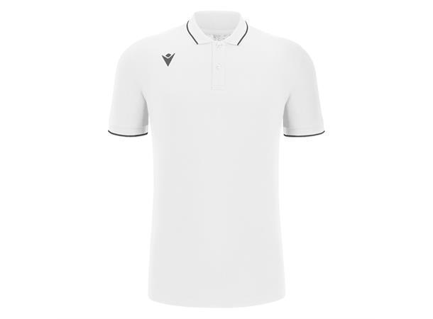 Comedy Eco Polo WHT 3XS Poloskjorte i Ecotekstil- Unisex 