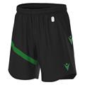 Shen Eco Match Day Shorts BLK/GRN 3XS Teknisk shorts i ECO-tekstil - Unisex