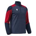 Cuzco Training 1/4 Zip Top NAV/RED XXL Teknisk treningsgenser - Unisex