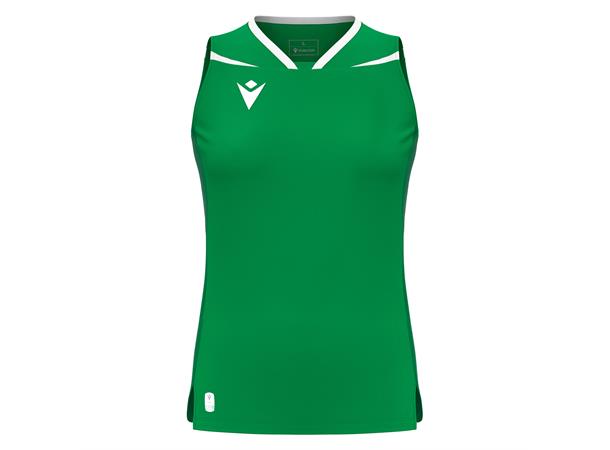 Lily Eco Sleeveless Shirt GRN/WHT 3XS Teknisk kamp og treningsdrakt - Dame 