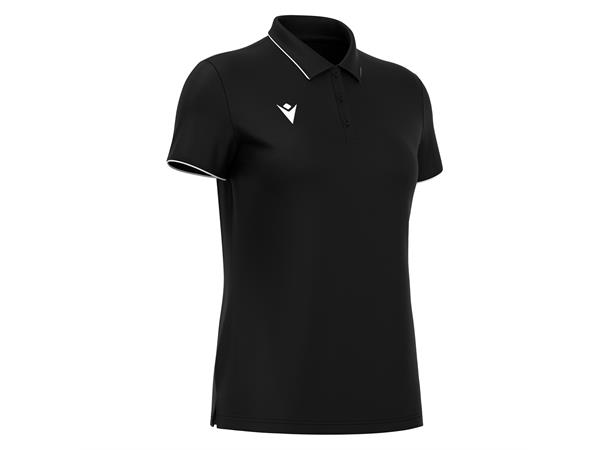 Melody polo BLK/WHT 3XS Poloskjorte - Dame 