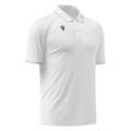 Aulos Polo WHT/SLV 3XS Teknisk poloskjorte - Unisex