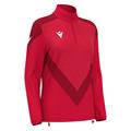 Anora Training 1/4 Zip Top W RED XS Teknisk treningsgenser  til dame