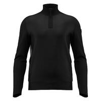 Lunaris 1/4 Zip Sweatshirt BLK M En allsidig genser