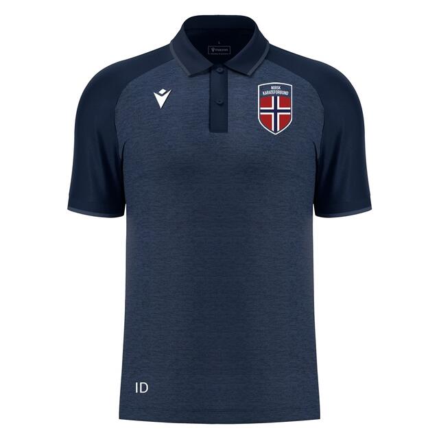 Norsk KarateF Aulos Teknisk poloskjorte