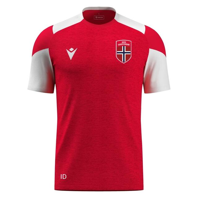 Norsk KarateF Golem RED/WHT Teknisk spillerdrakt